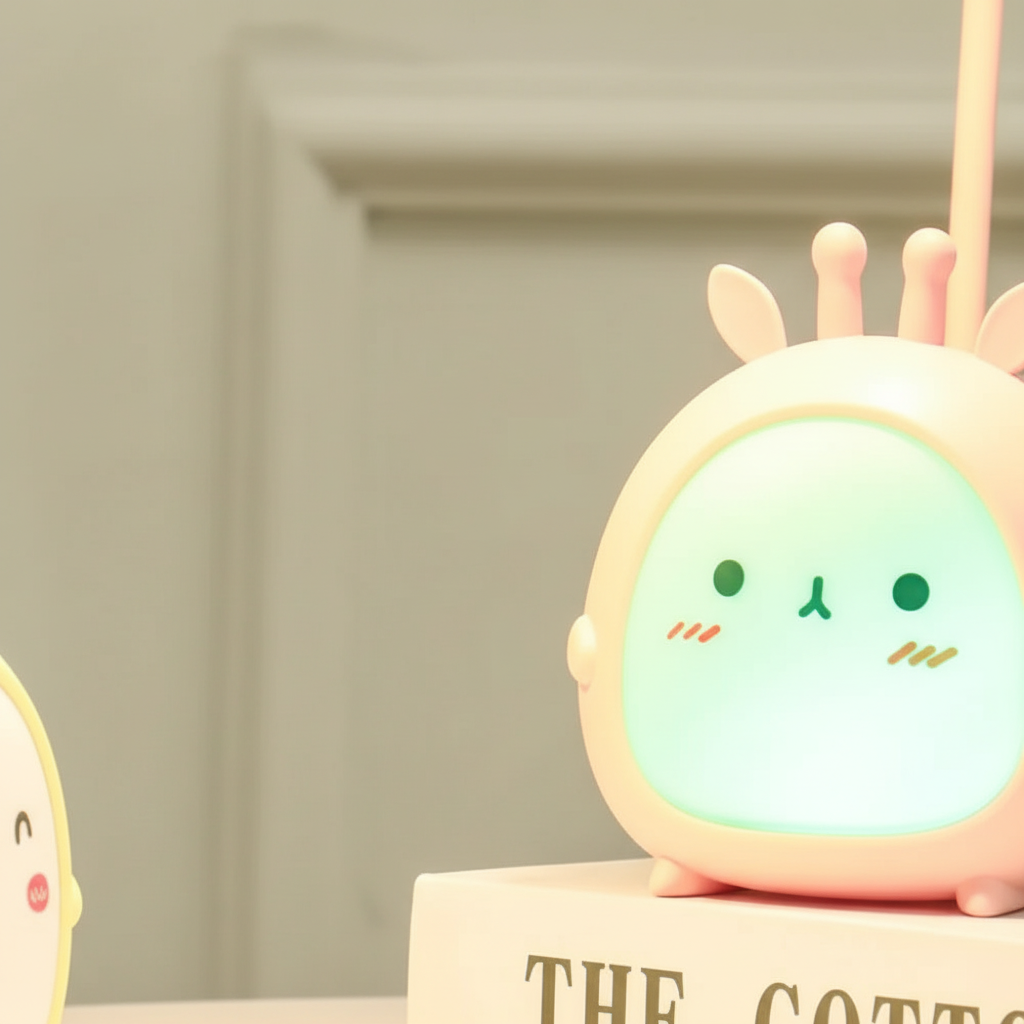 CozyGlow | Child-Friendly Reading Lamp with Eye Safety | USB Rechargeable for Bedtime Stories