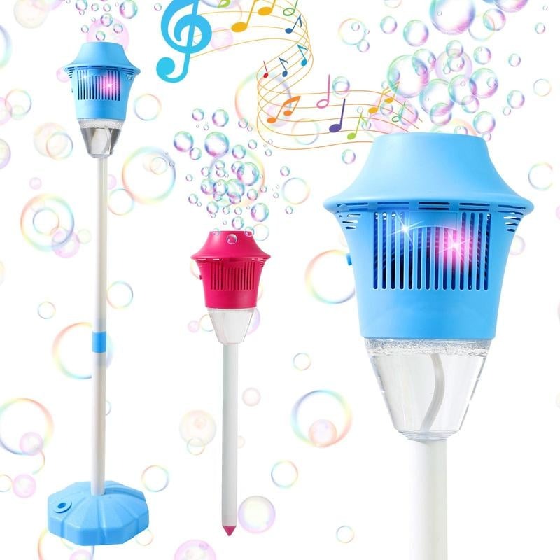 BubbleBliss | Portable Bubble Machine for Kids with Adjustable Height