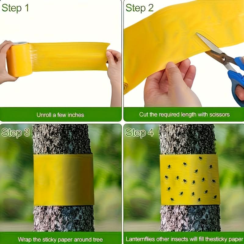 InsectShield - Adhesive Pest Barrier Tape for Plant Safety