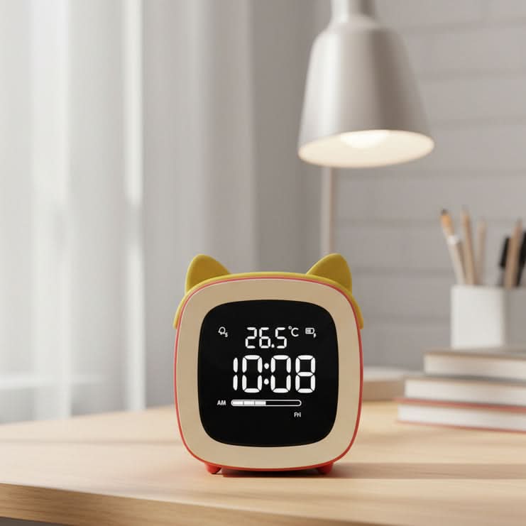 Lullaby Glow – Kids' Alarm Clock and Soothing Night Light