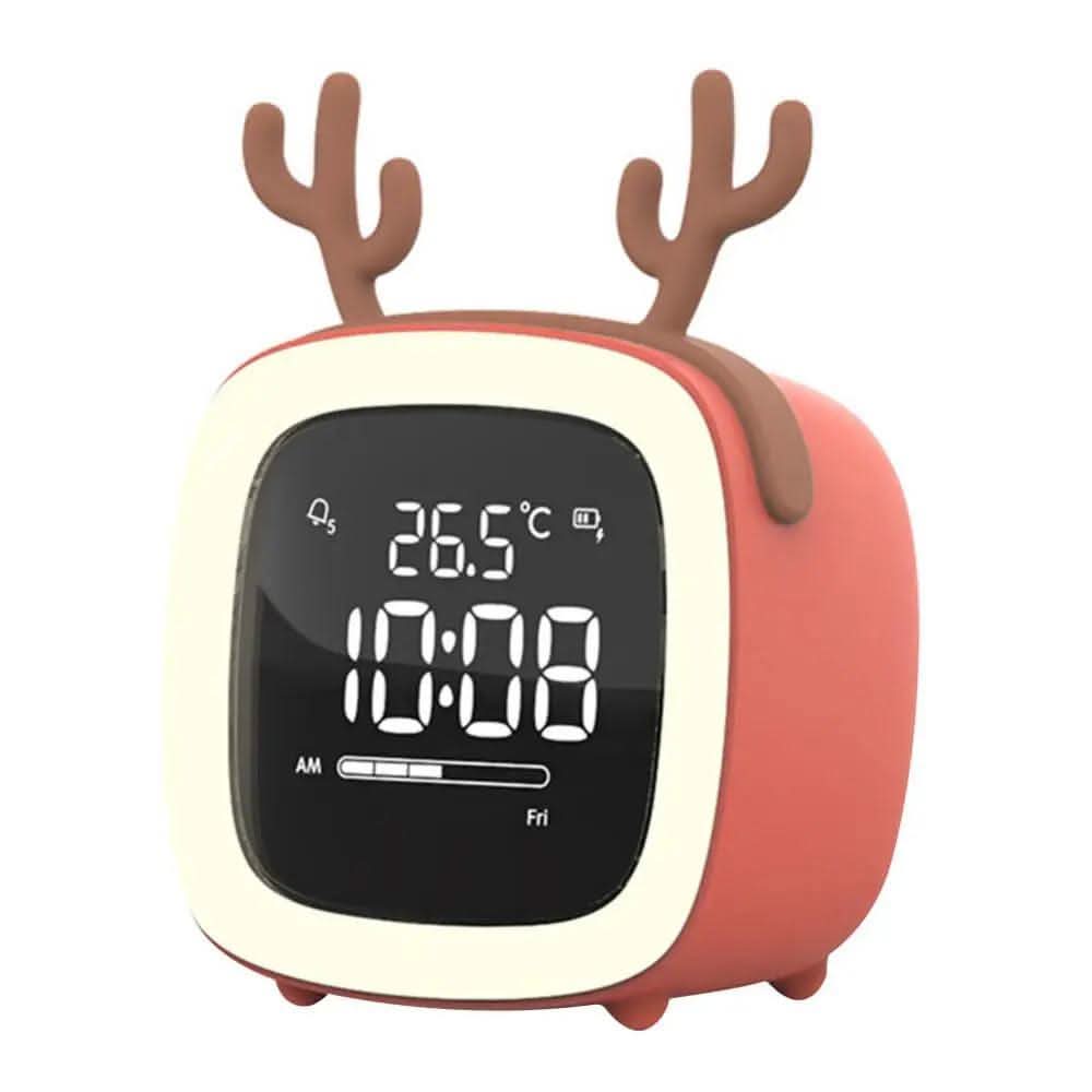Lullaby Glow – Kids' Alarm Clock and Soothing Night Light