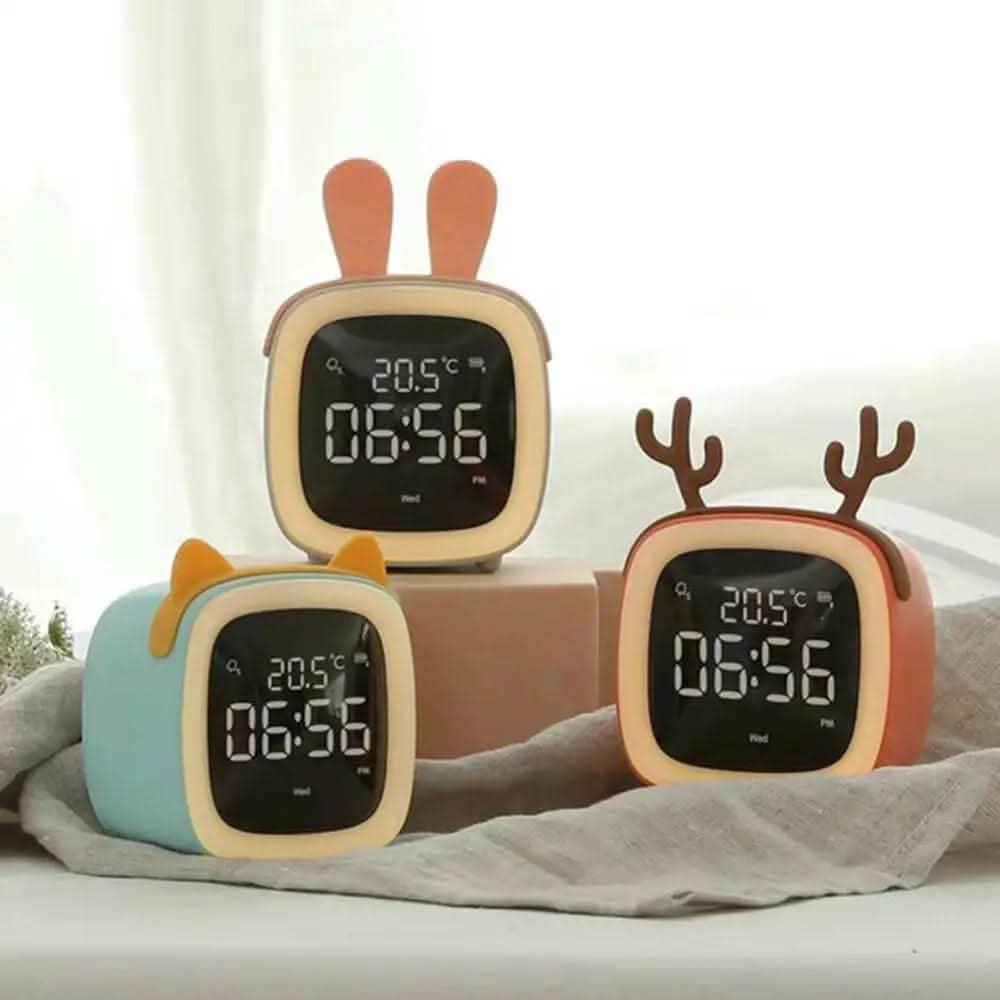 Lullaby Glow – Kids' Alarm Clock and Soothing Night Light