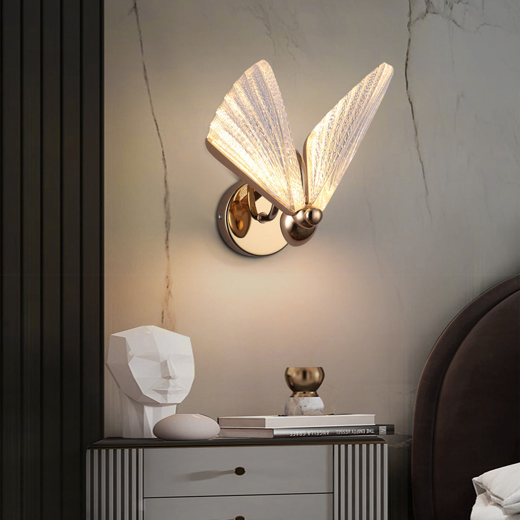 Elegant Butterfly Design LED Wall Lamp for Indoor Spaces