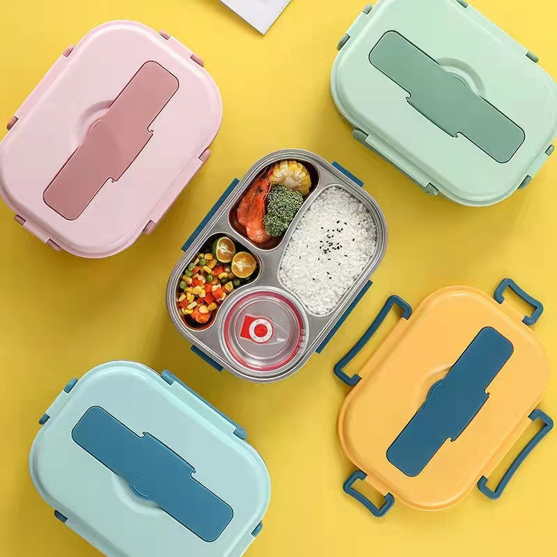 Insulated Steel Lunch Container for Fresh Meals Anywhere