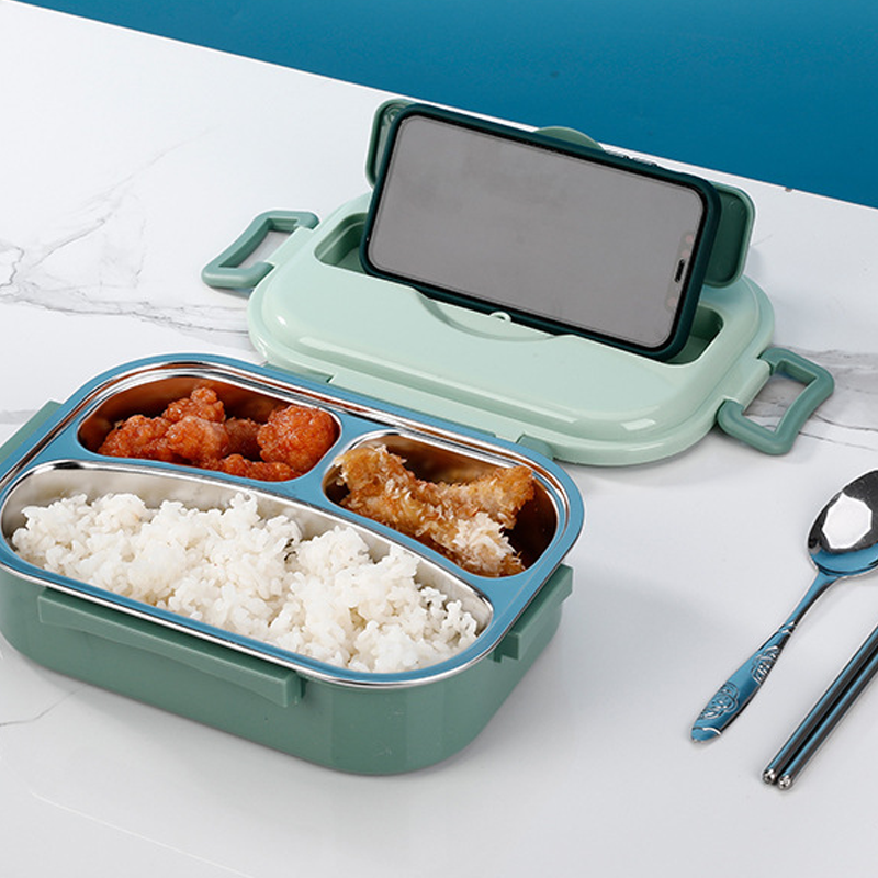 Insulated Steel Lunch Container for Fresh Meals Anywhere