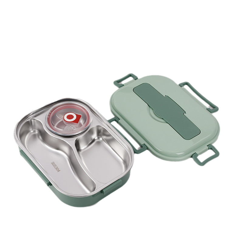 Insulated Steel Lunch Container for Fresh Meals Anywhere
