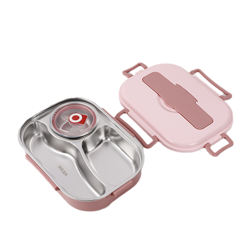 Insulated Steel Lunch Container for Fresh Meals Anywhere