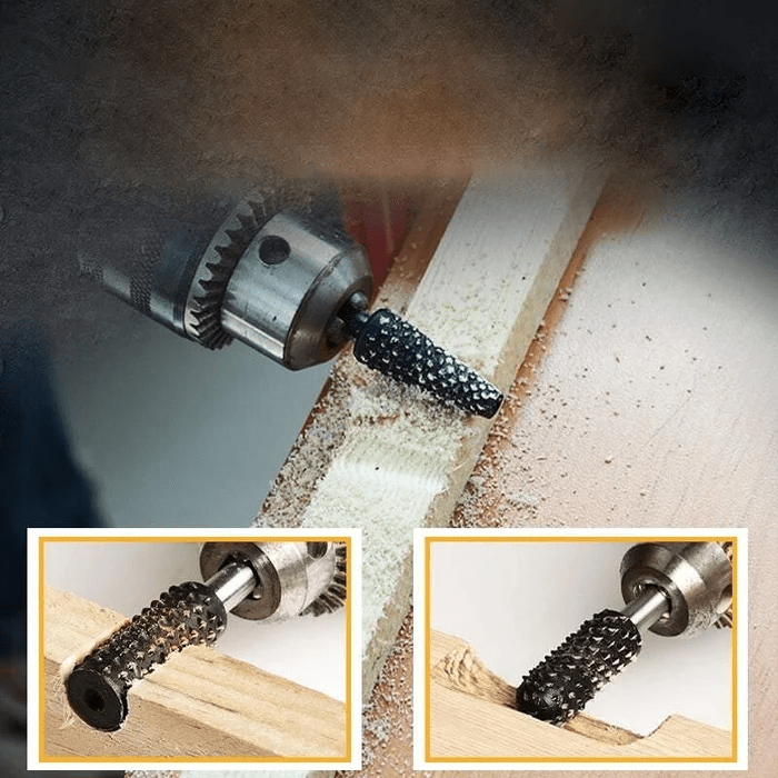 Precision Rotary Tool Set for Wood and Metal Crafting