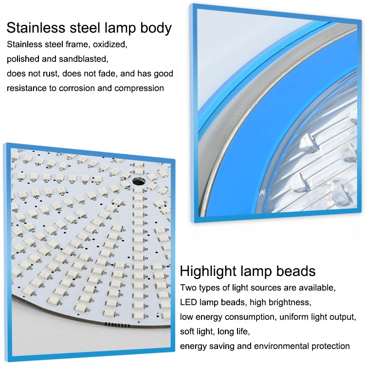 15W LED Stainless Steel Wall Light for Pools & Landscapes