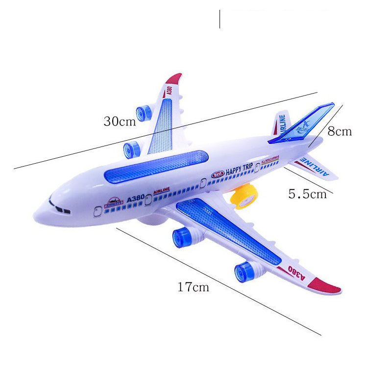 Soaring Adventure Airplane Toy with Sound and Light Effects