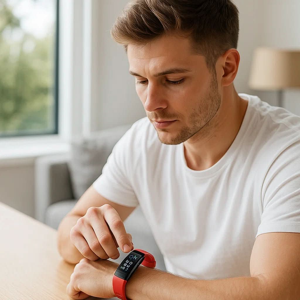 HealthGuard Pro - Smartwatch with ECG and Blood Pressure Insights