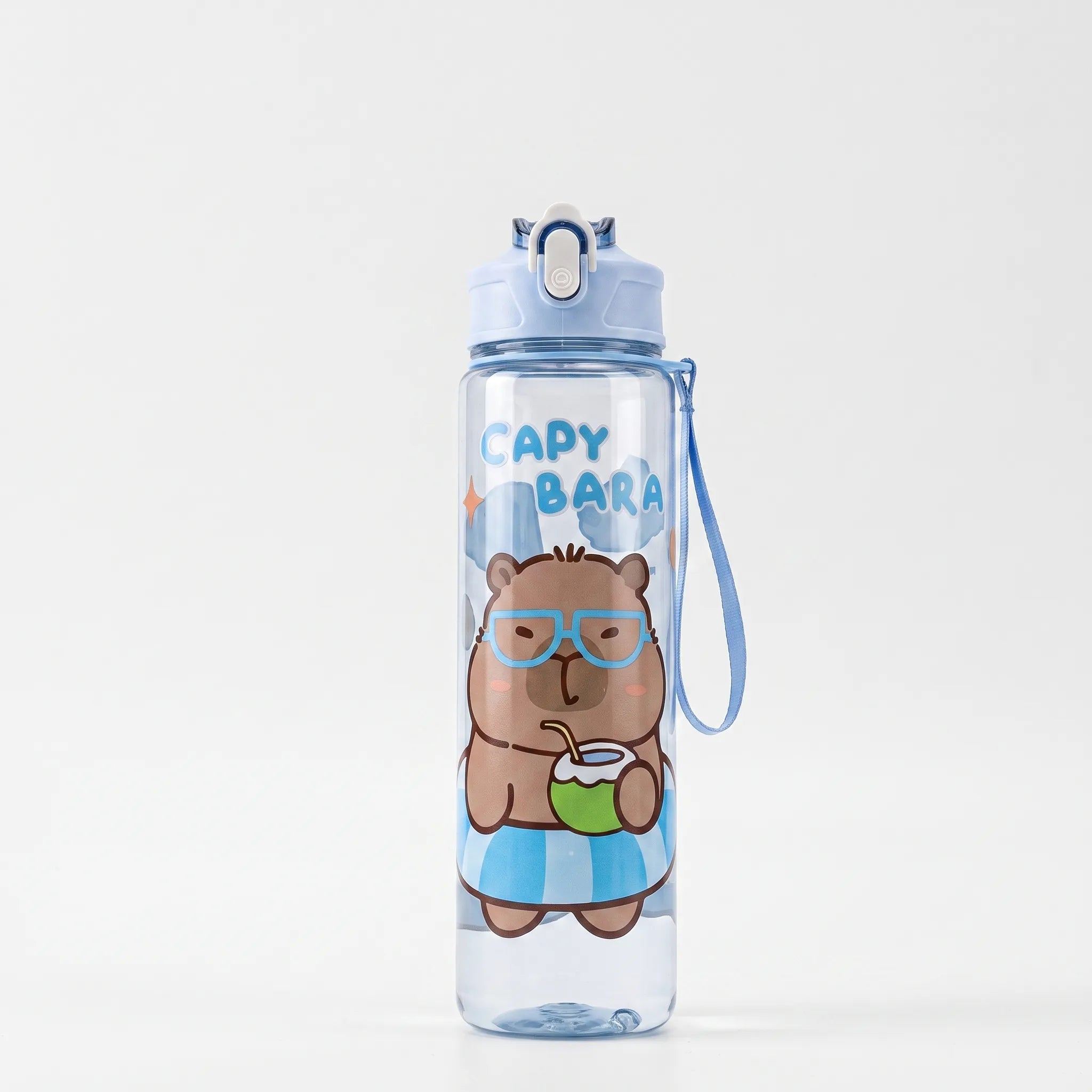 Children's Water Bottle with Capybara Design - Capyflow