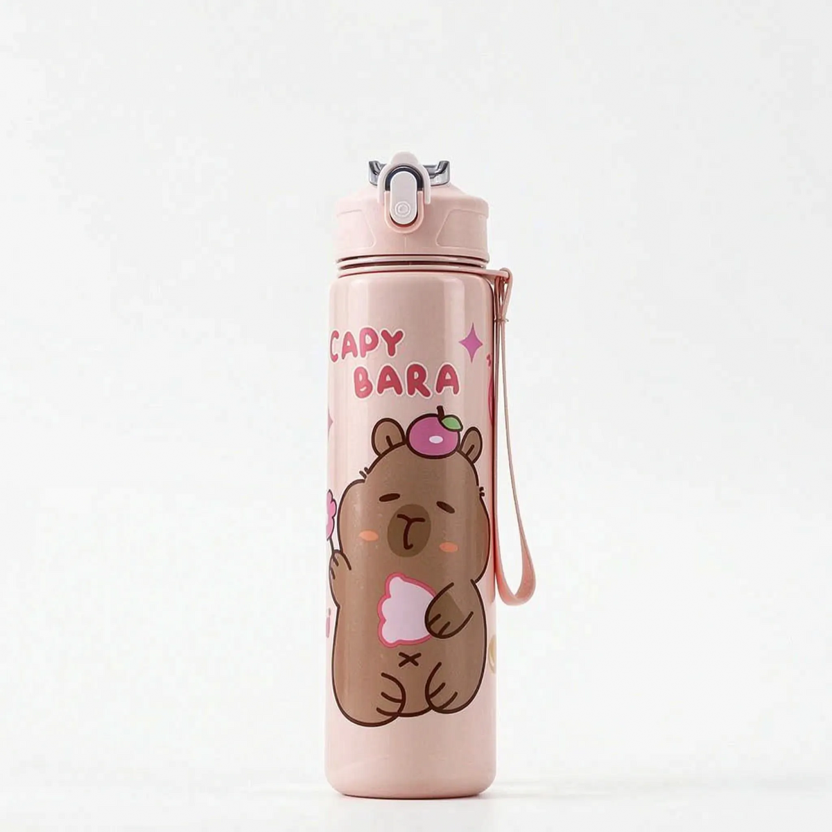 Children's Water Bottle with Capybara Design - Capyflow