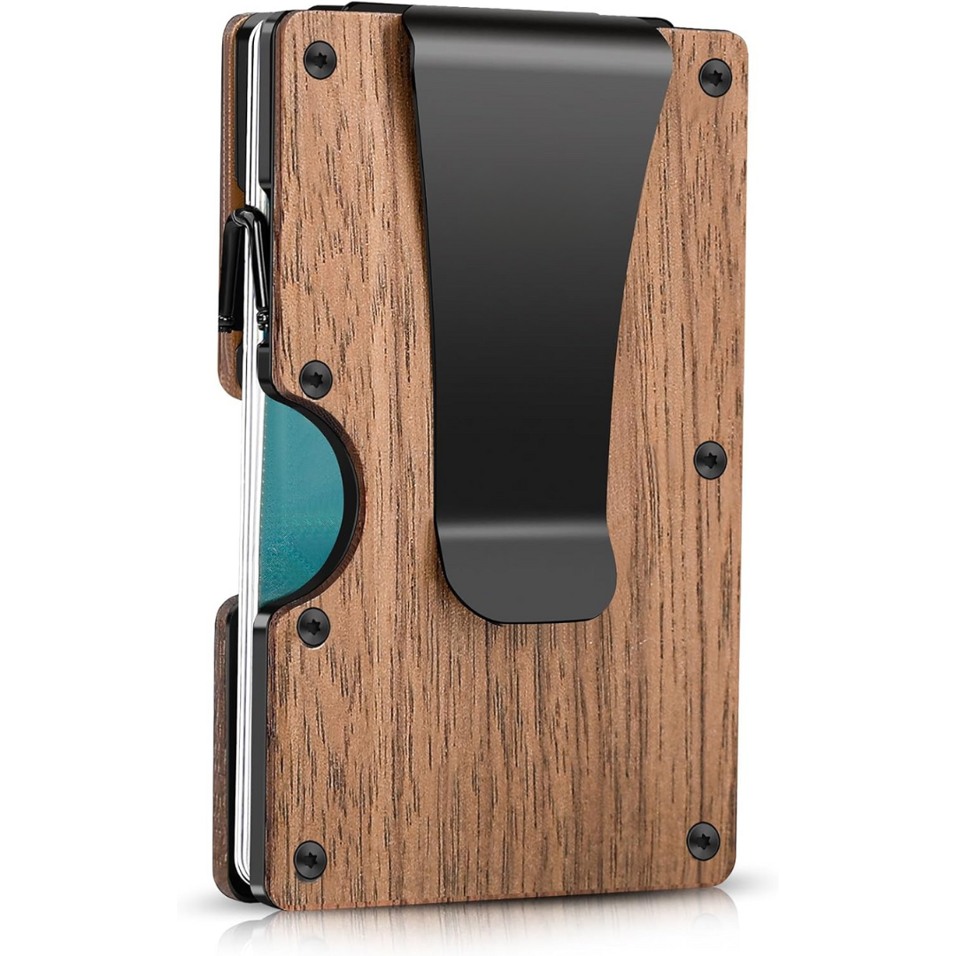 SleekGuard | Lightweight RFID-Safe Wallet with Sturdy Clip