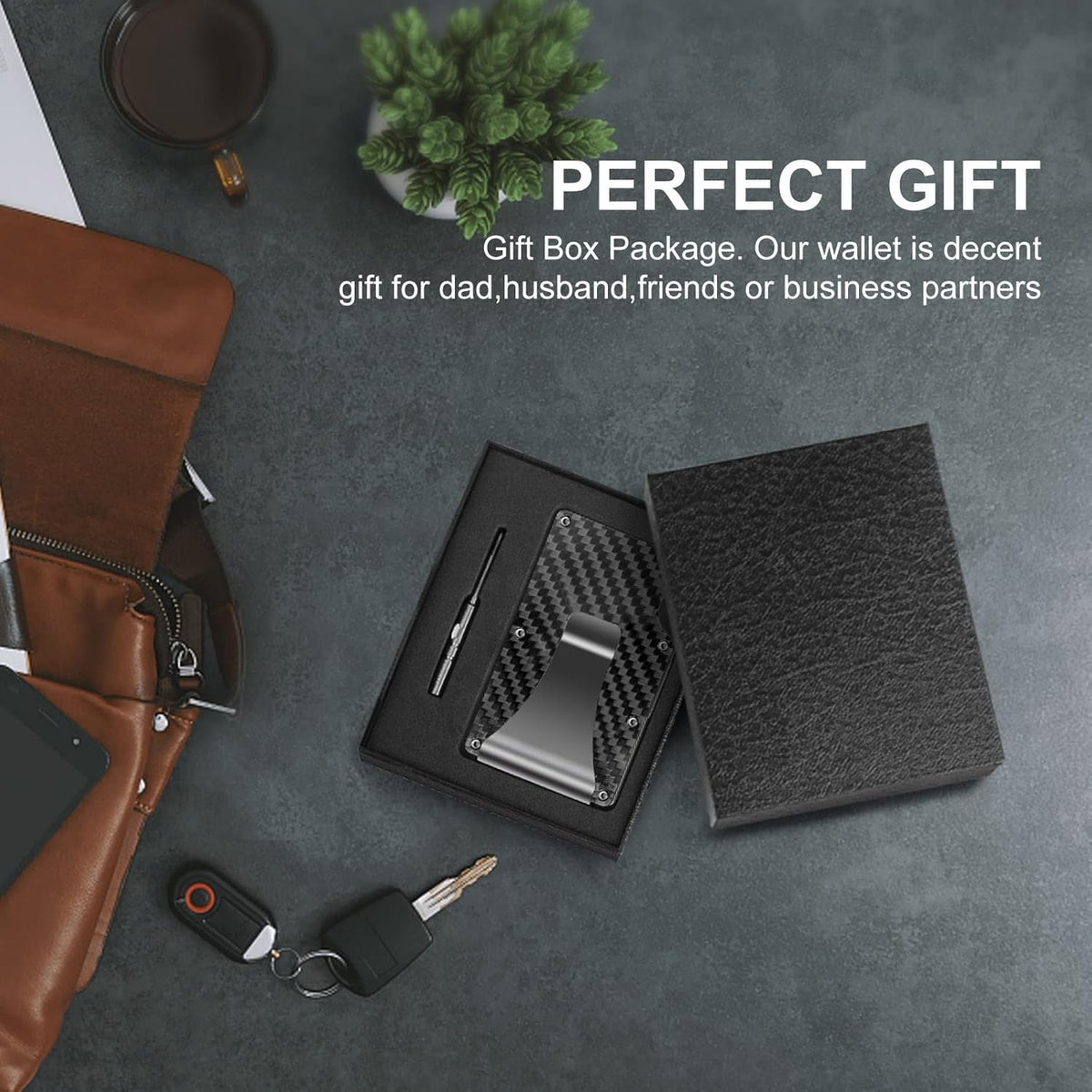 SleekGuard | Lightweight RFID-Safe Wallet with Sturdy Clip
