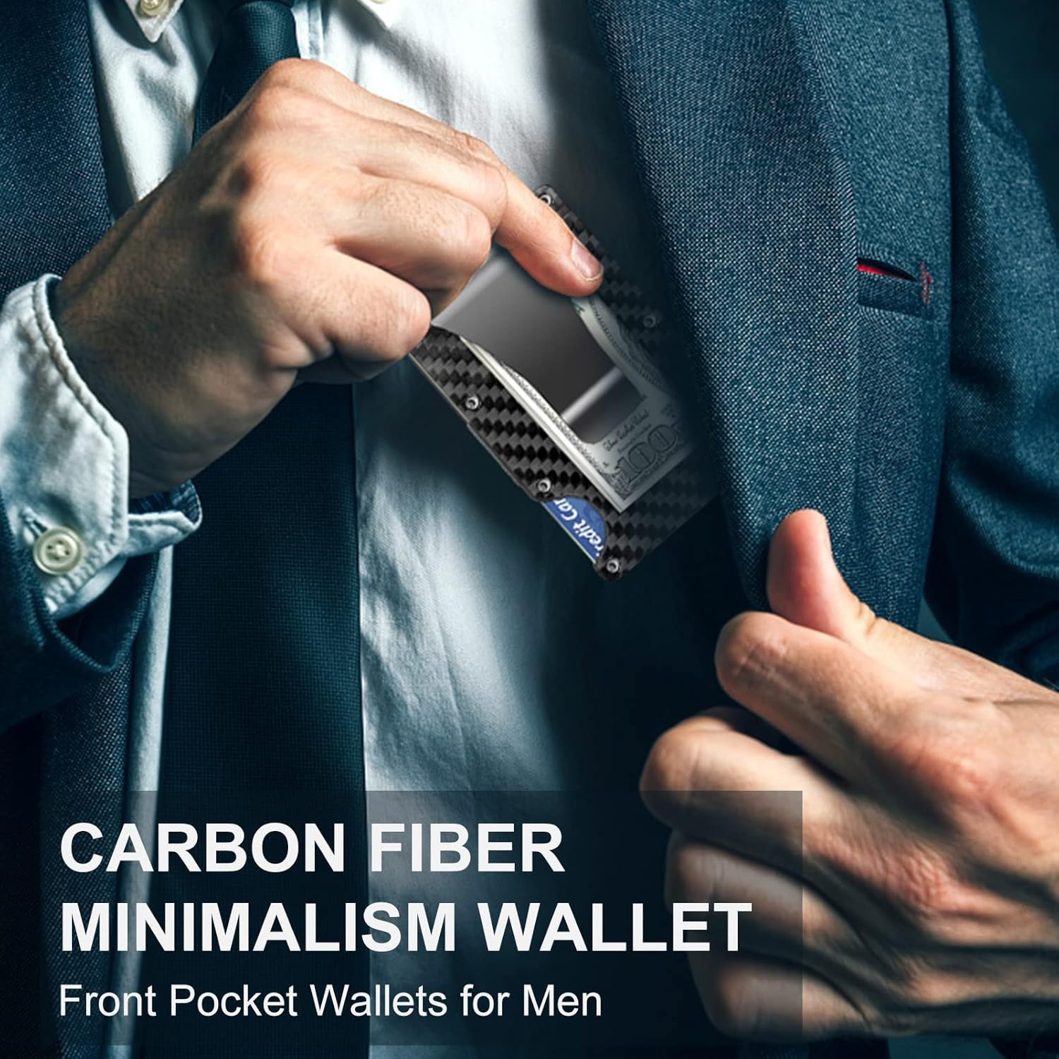 SleekGuard | Lightweight RFID-Safe Wallet with Sturdy Clip