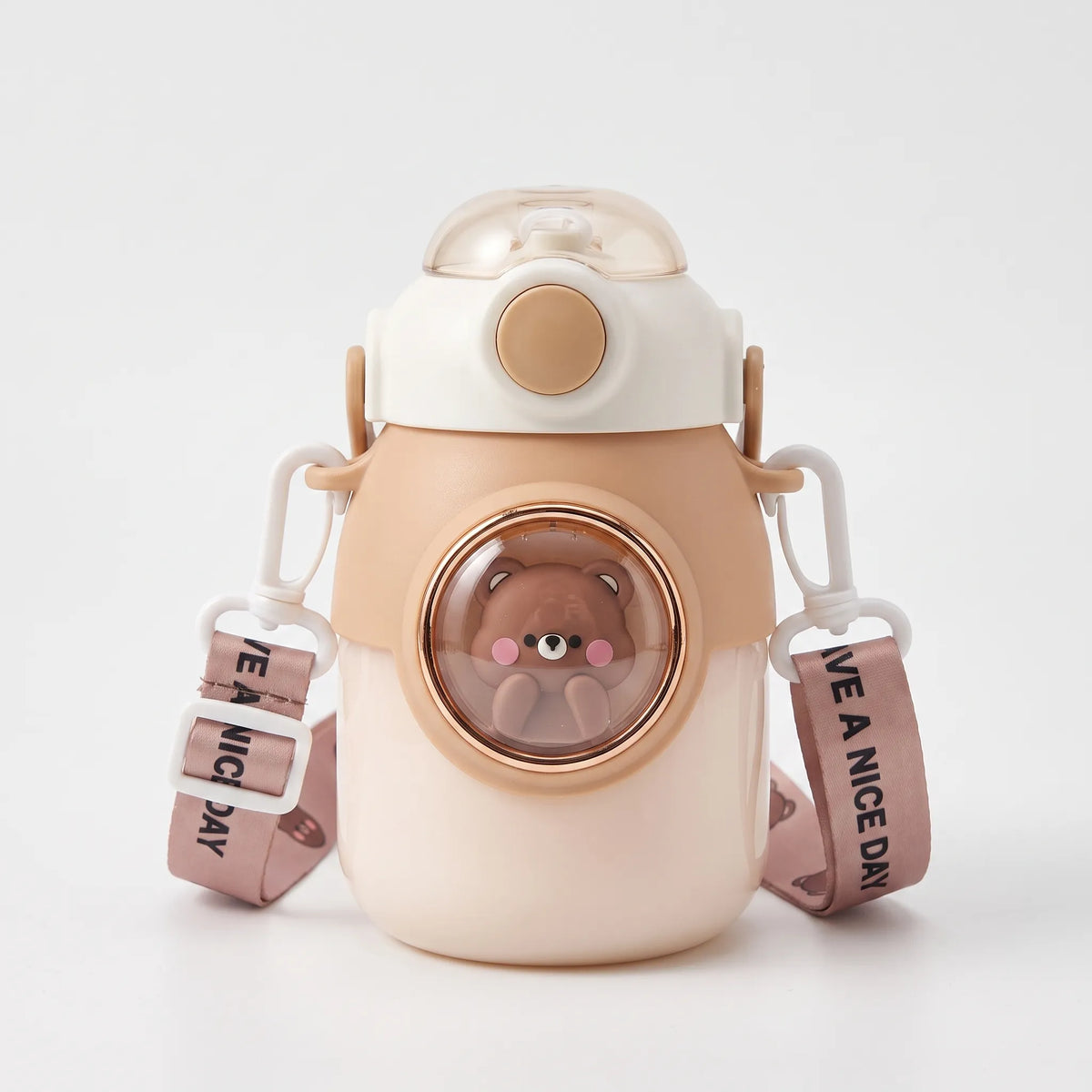 Kids' Water Bottle Featuring Cartoon Characters