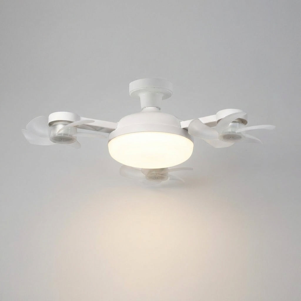 Lighting Fixture with Ceiling Fan - LumaVent Style