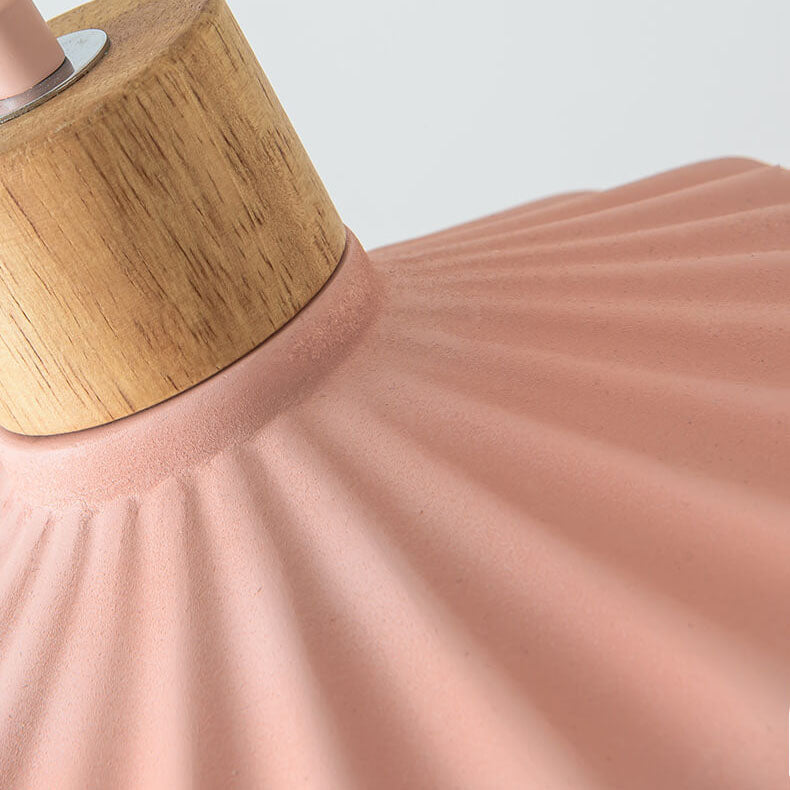 Chic Modern Pendant Light with Unique Scalloped Design