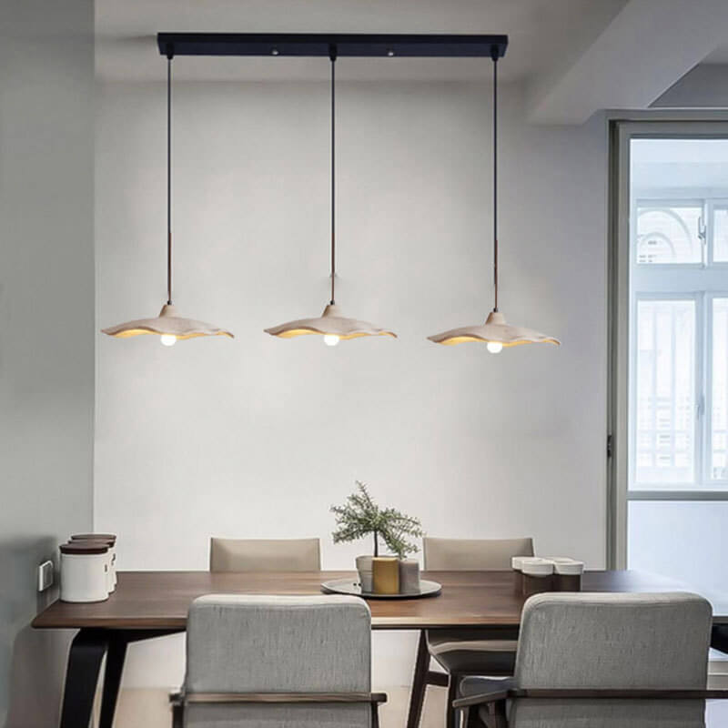 Floral Elegance | Vintage-Inspired Cement Chandelier