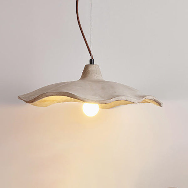 Floral Elegance | Vintage-Inspired Cement Chandelier