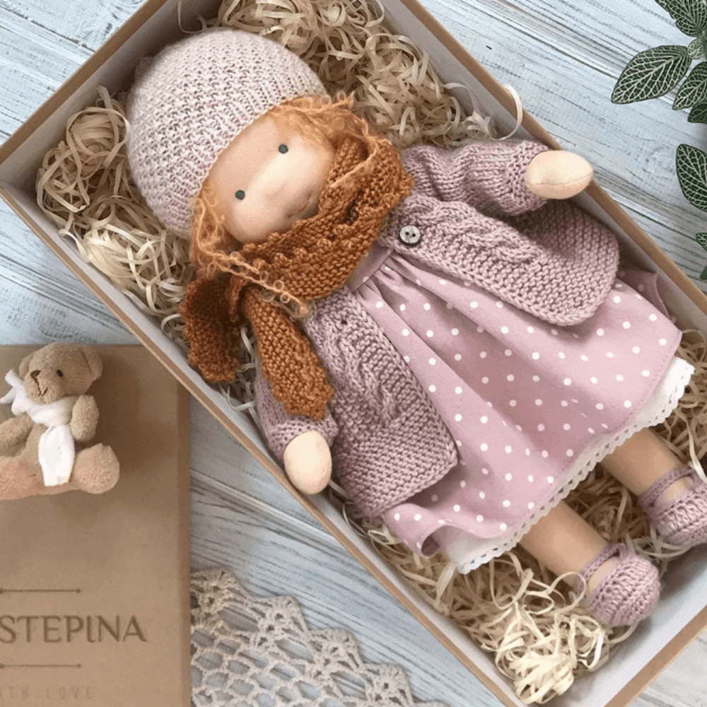 Whimsical Storyteller Doll for Creative Adventures