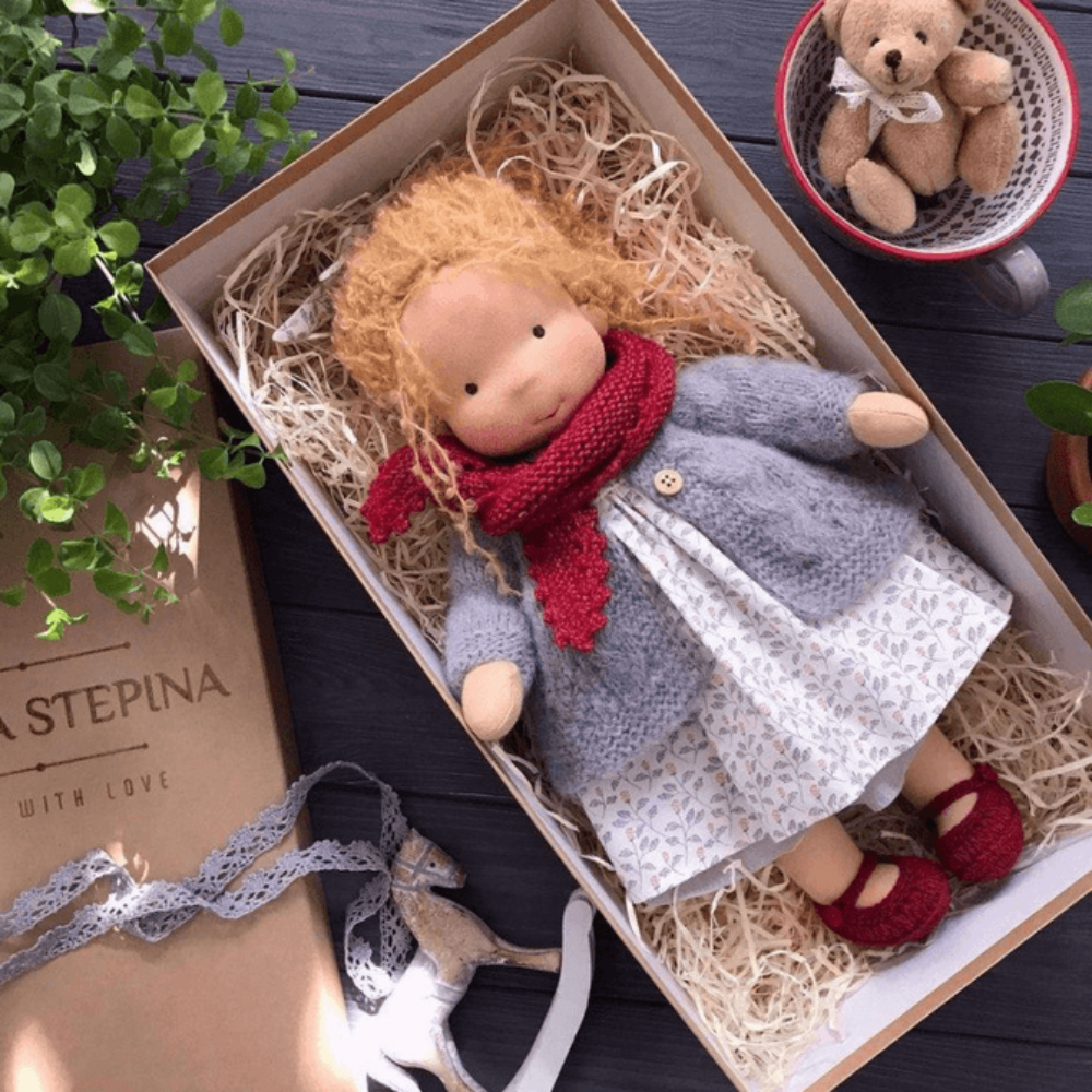 Whimsical Storyteller Doll for Creative Adventures