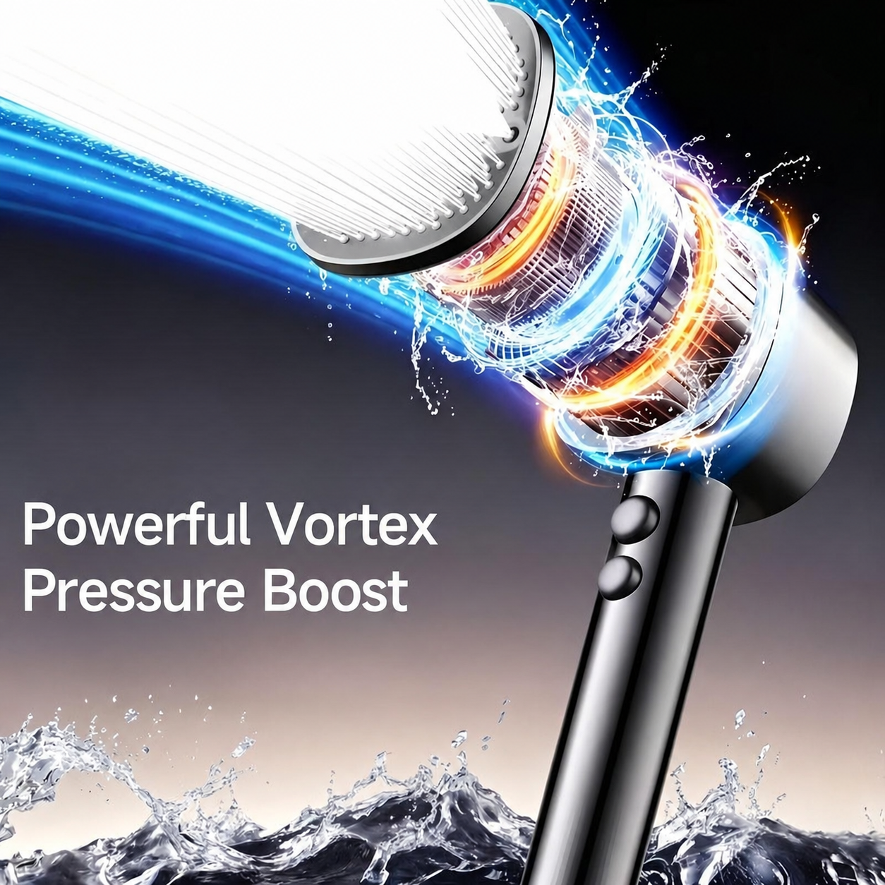 HydroMax – Enhanced Pressure Shower System