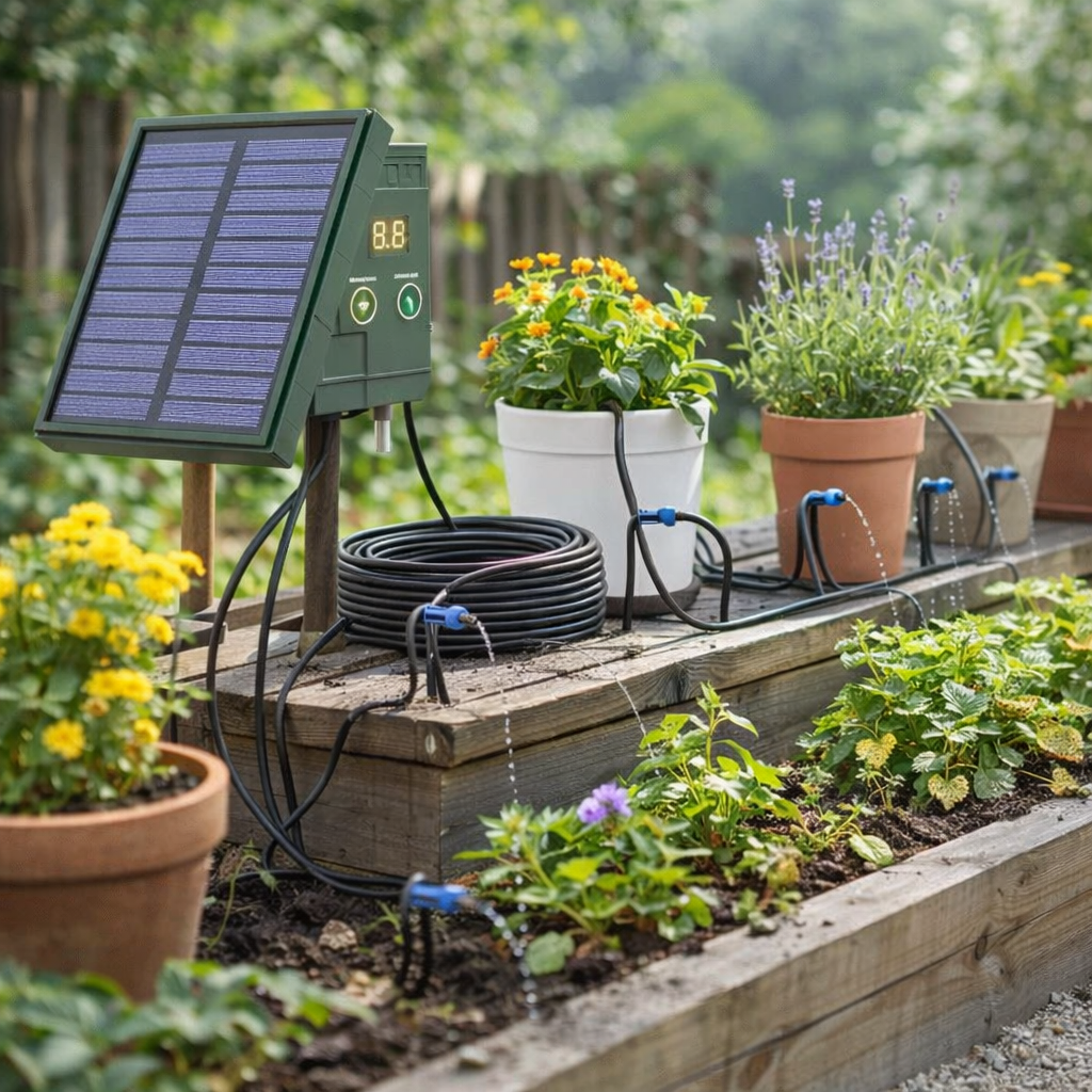 EcoFlow Smart Solar Irrigation System for Easy Plant Care