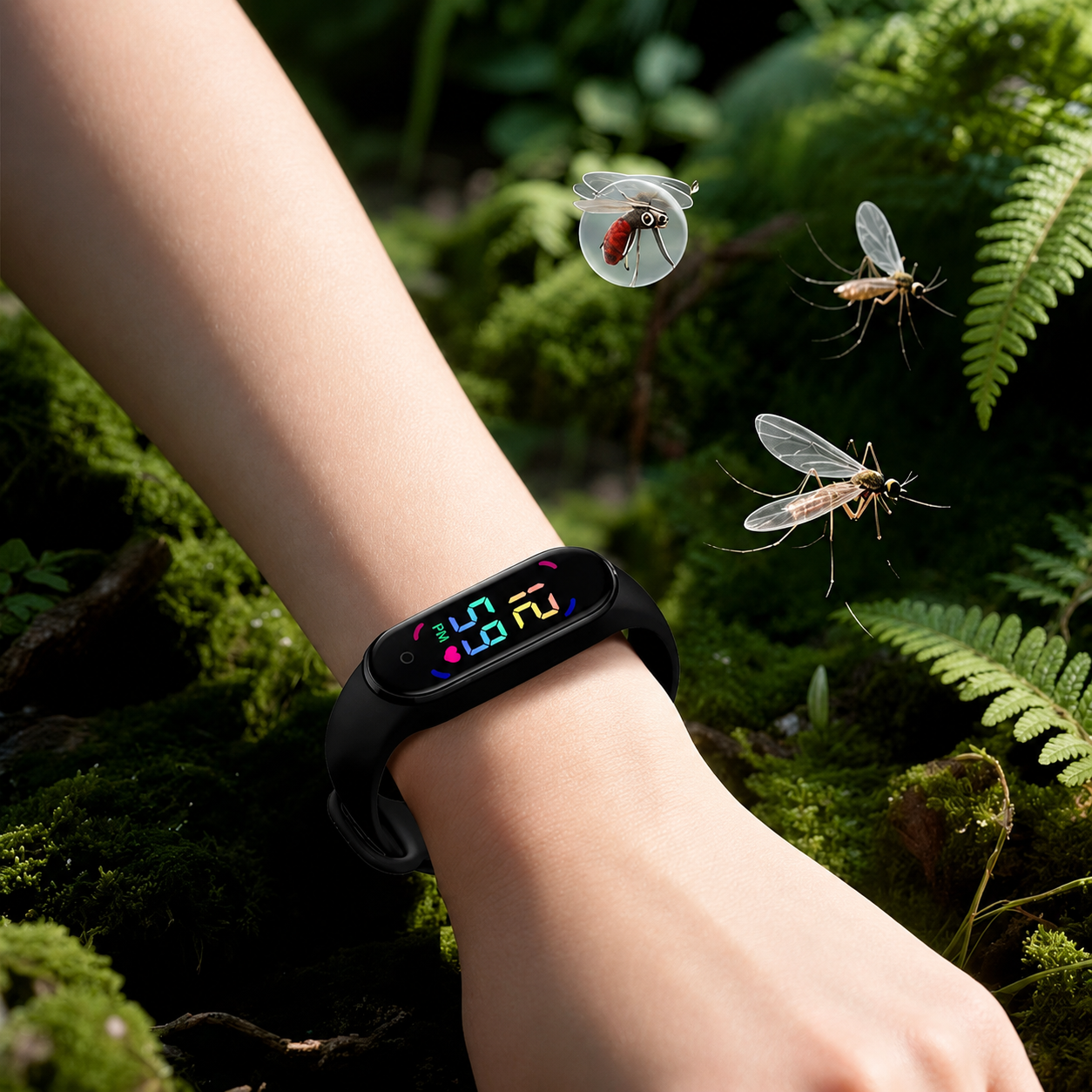 EcoGuard – Stylish Mosquito Defense Bracelet for All