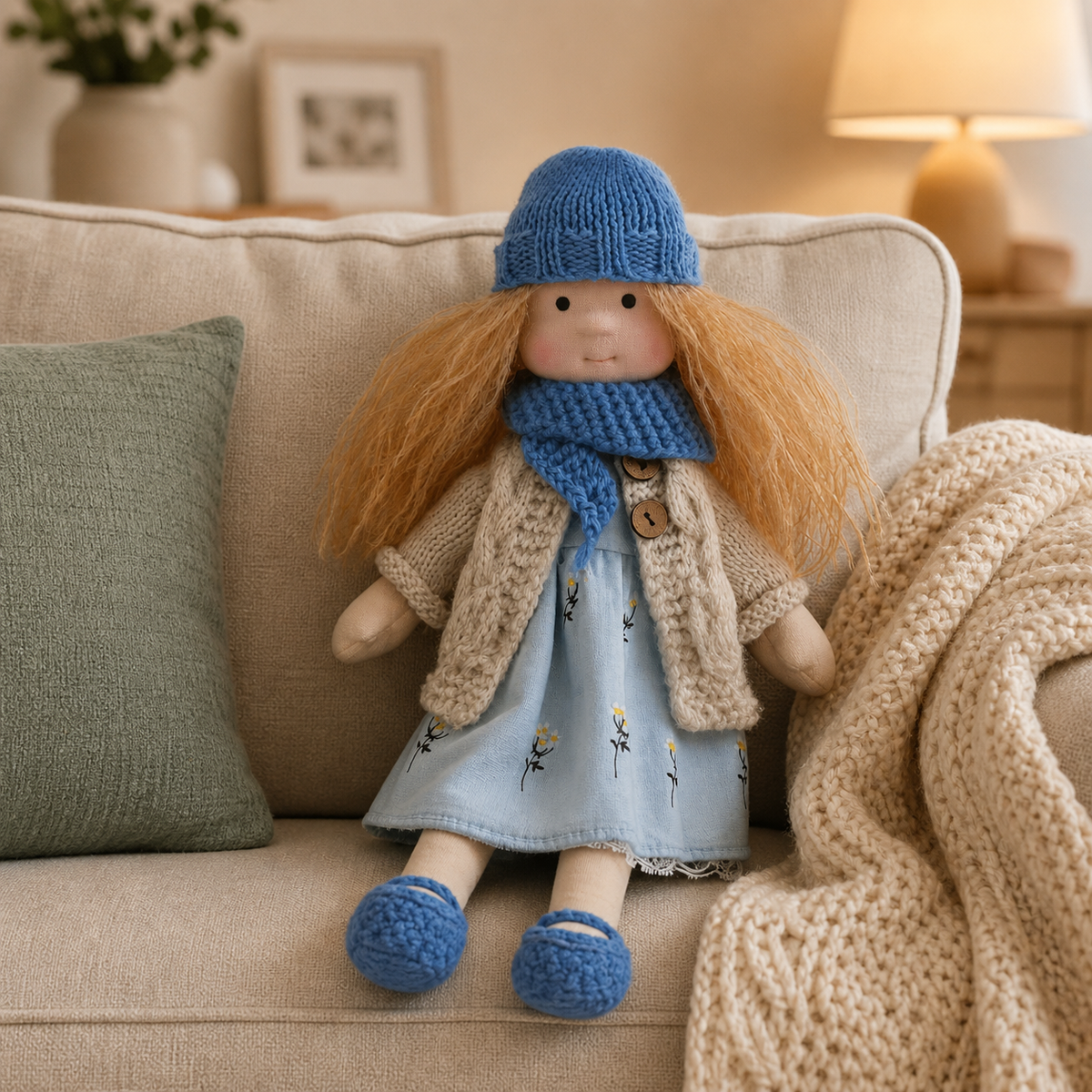 CuddleCraft – Artisan Cotton Doll for Inspired Play