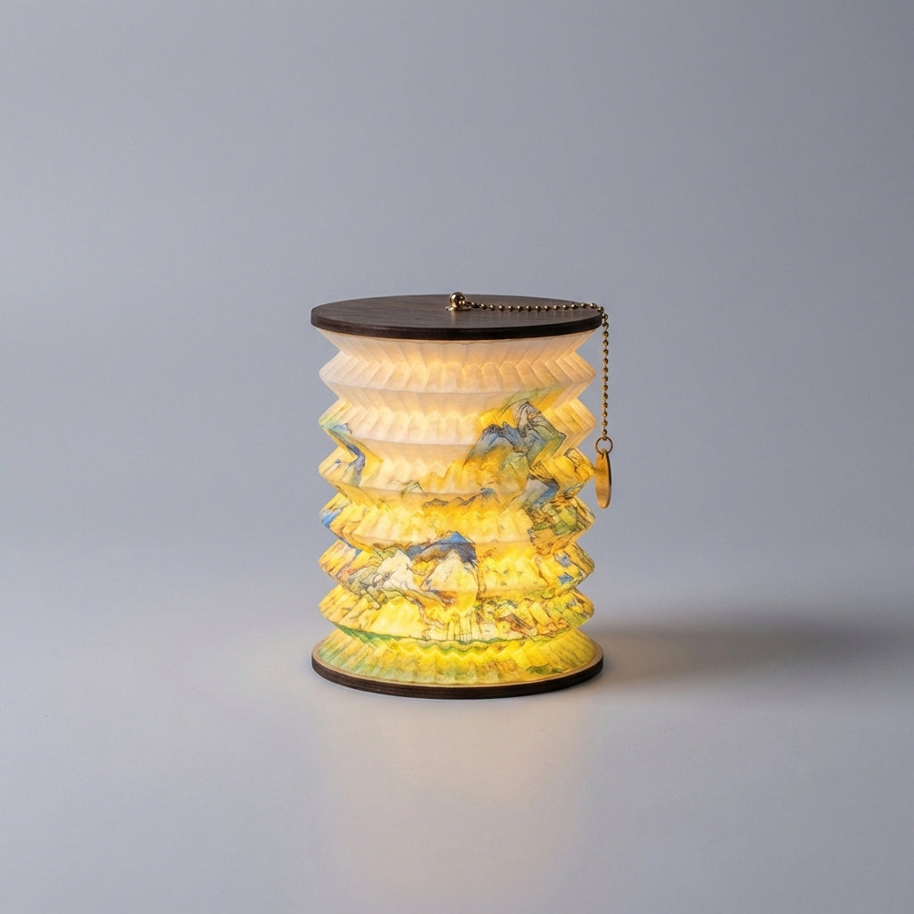 Table Lamp with Classic Lantern Design