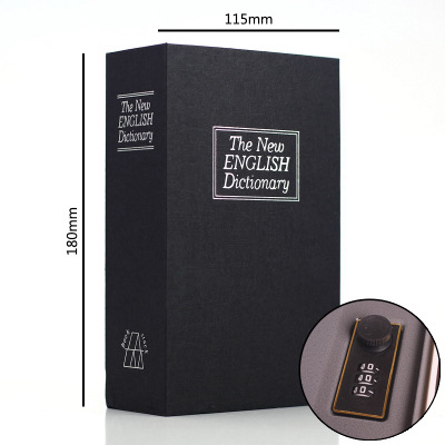 Discreet Book Safe | Secret Storage with Dual Lock Options