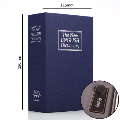 Discreet Book Safe | Secret Storage with Dual Lock Options