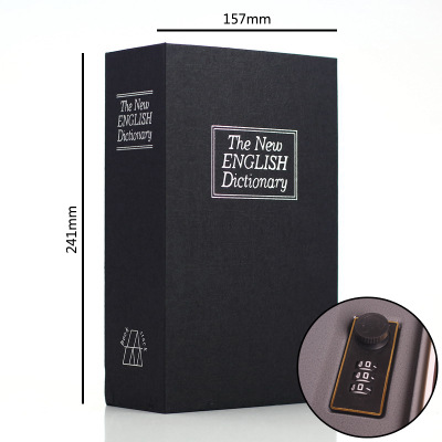 Discreet Book Safe | Secret Storage with Dual Lock Options