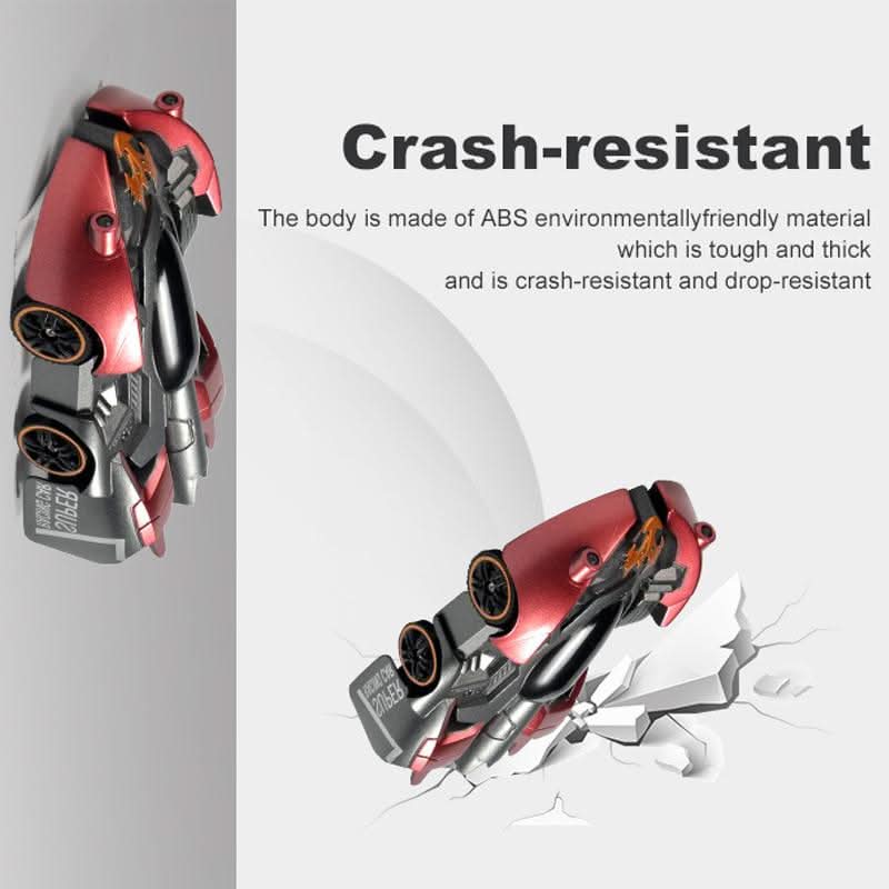 GravityDefy | Indoor Stunt Car with Suction Power & LED Illumination