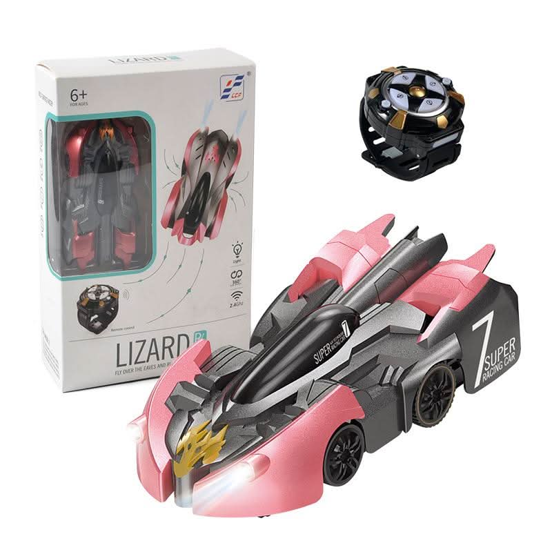 GravityDefy | Indoor Stunt Car with Suction Power & LED Illumination