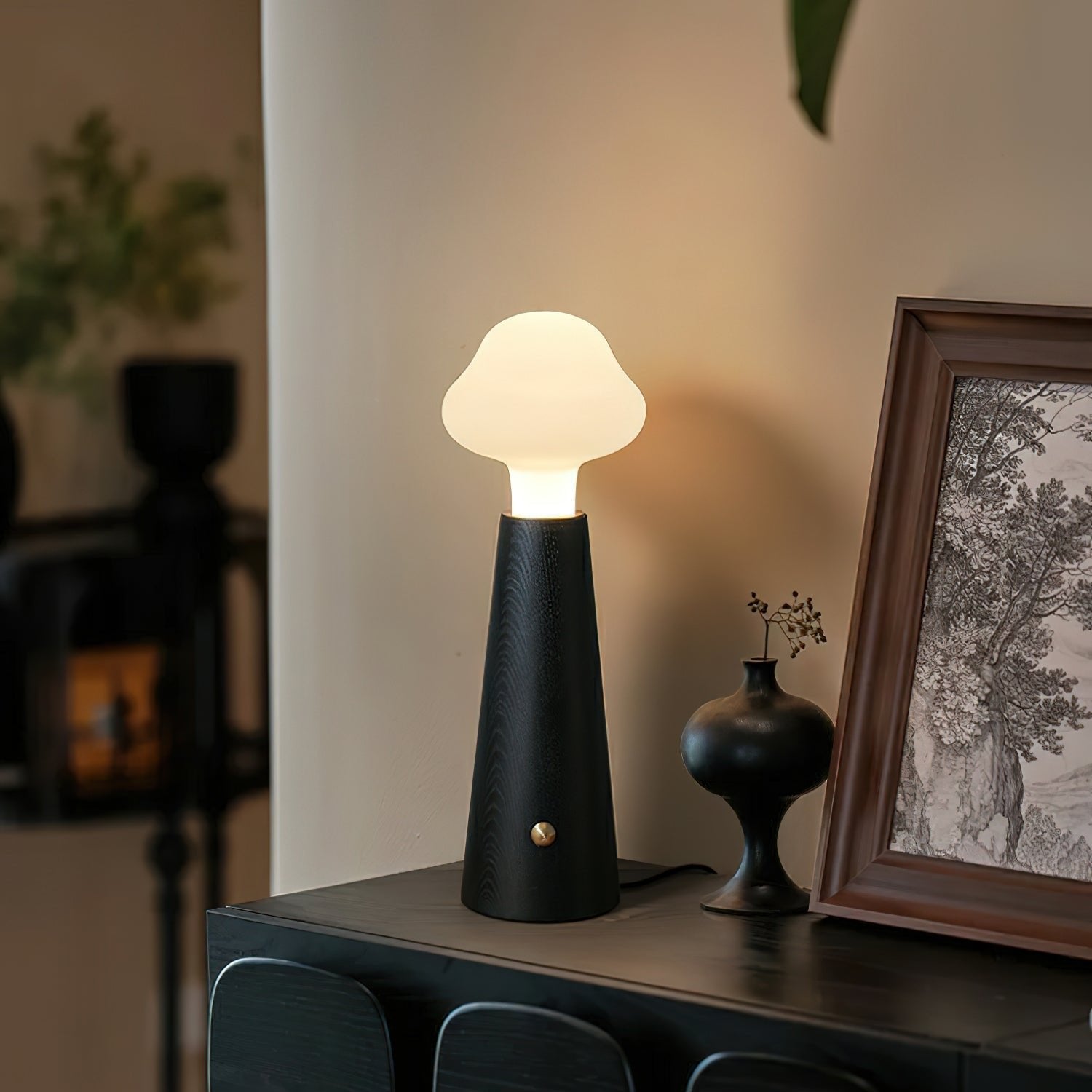 Nebula-Themed Table Lighting Fixture