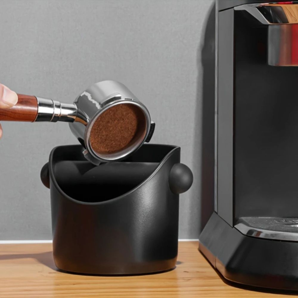 Espresso Ground Disposal Box with Non-Slip Base