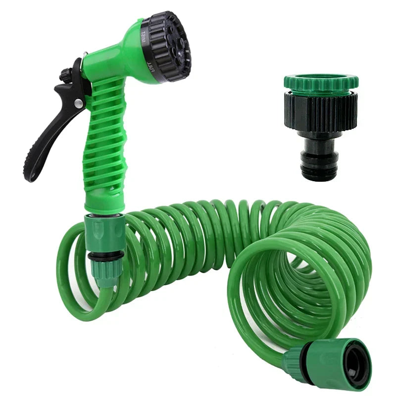 Flexible Coiled Hose for Gardening Uses