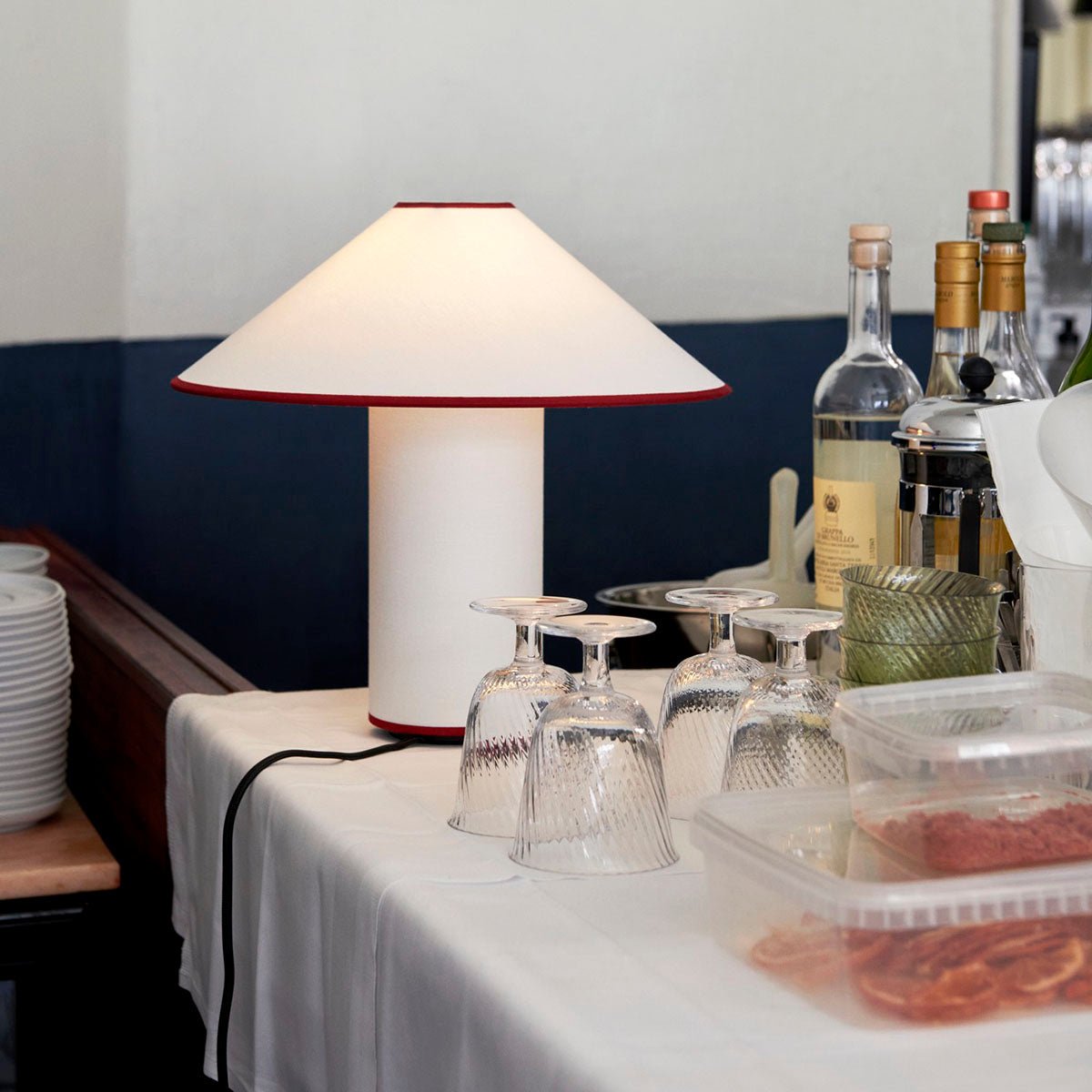 Fabric Shade Table Lamp – Modern Lighting Fixture