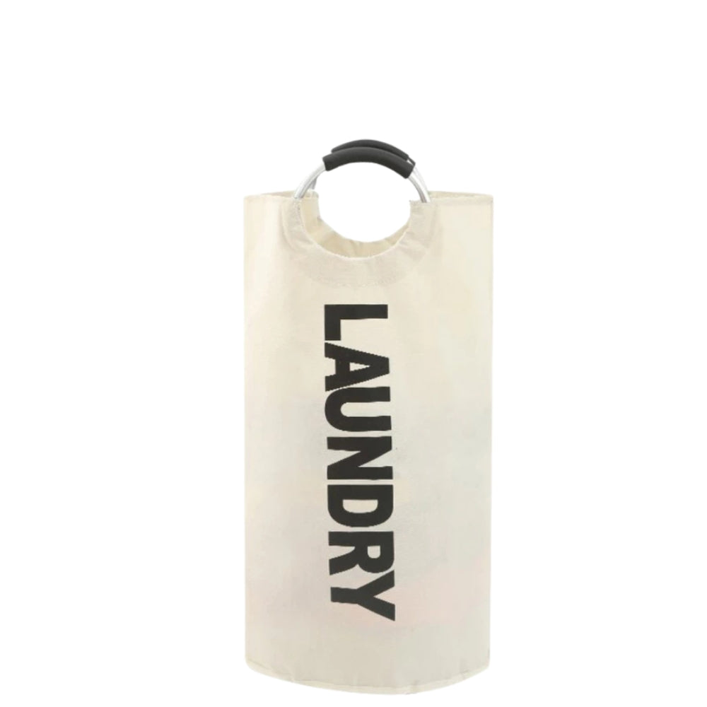 Foldable Laundry Carrier with Comfortable Grip Handles