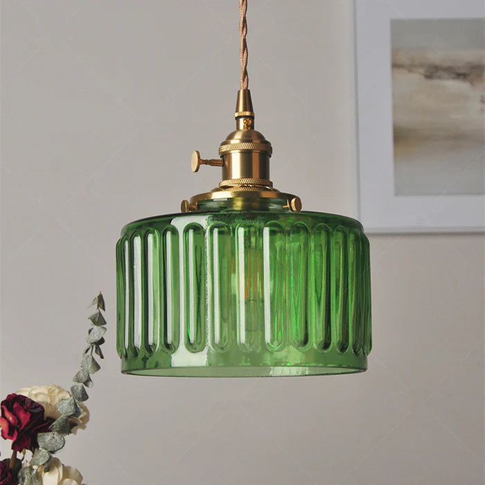 Celestial Vintage Crystal Hanging Light Fixture