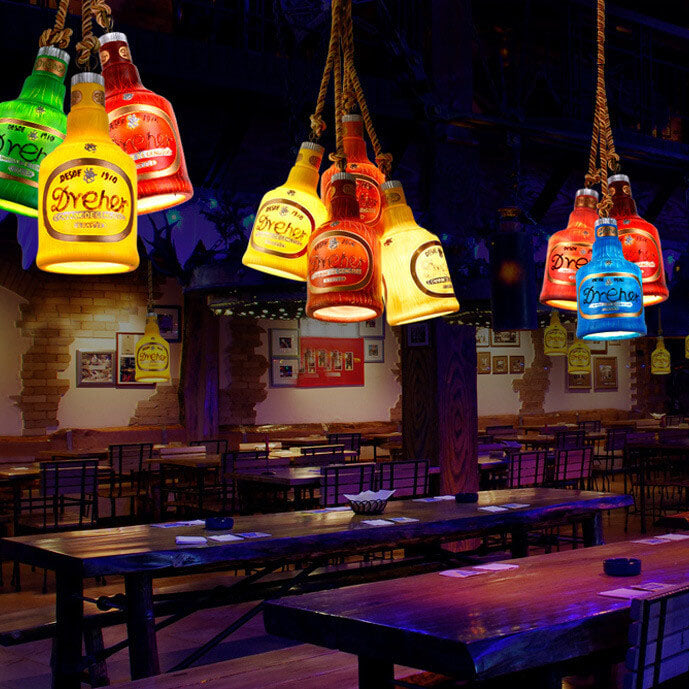 Spectrum Glow | Eye-Catching Resin Pendant Light Fixture