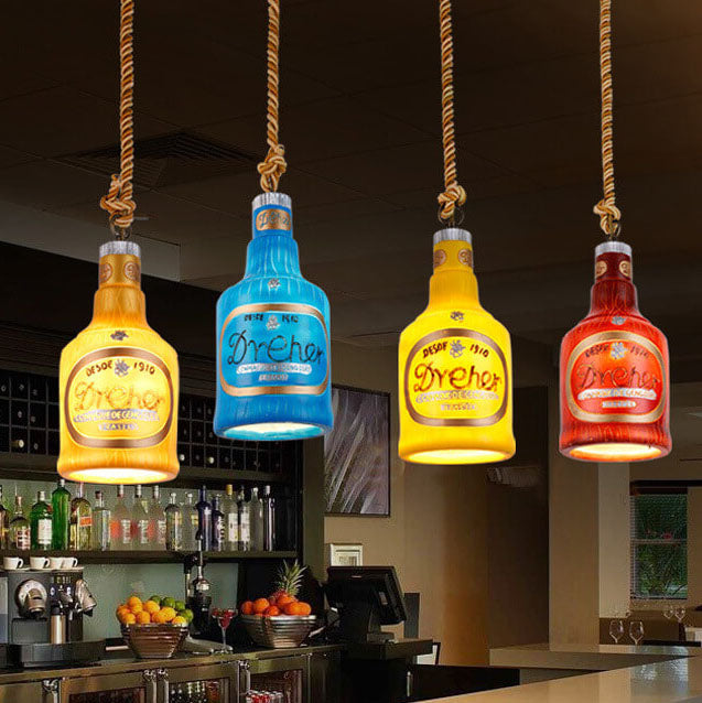 Spectrum Glow | Eye-Catching Resin Pendant Light Fixture
