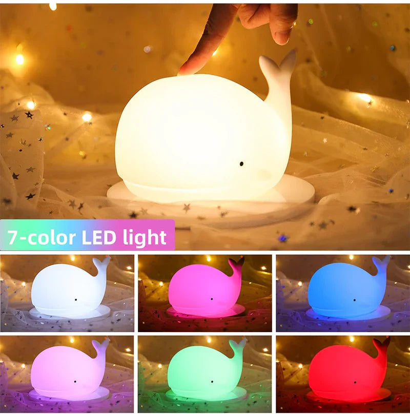 Gentle Glow Night Light with Touch Activation | Perfect for Kids