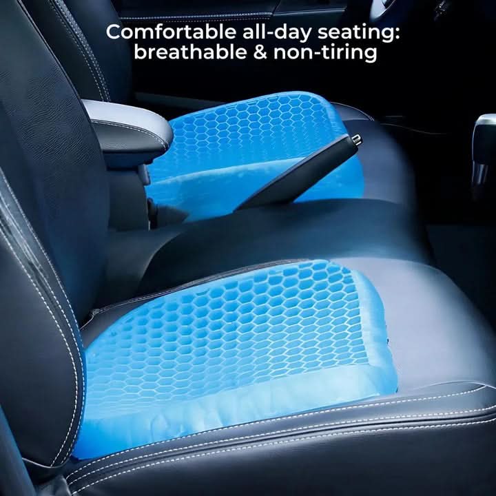 ErgoComfort - Premium Gel Seat Cushion for Tailbone Relief