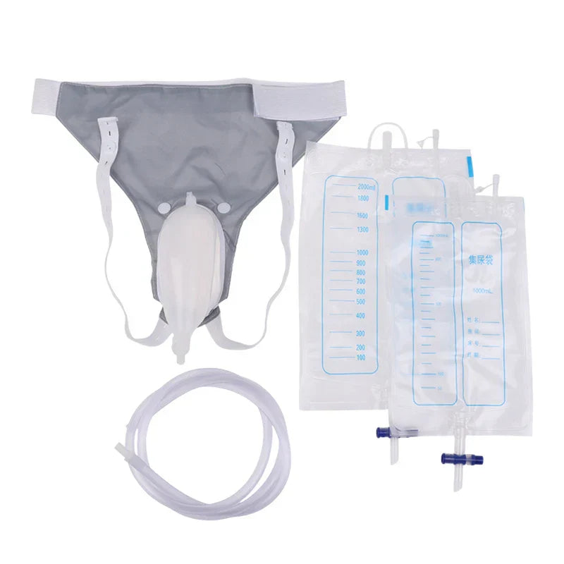 SecureEase | Adult Urine Collector with Soft Silicone and Breathable Fabric