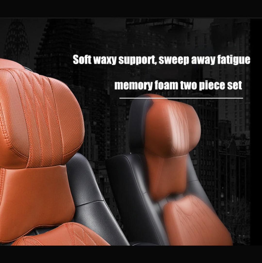 TravelEase | Luxurious Memory Foam Neck Support Pillow