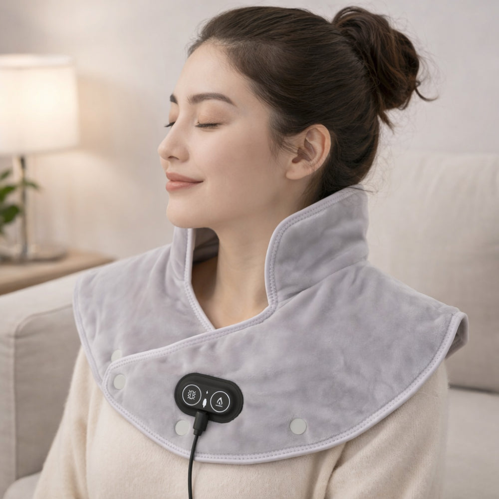 Relaxation Wrap | USB Electric Neck Heat Pad with Massage